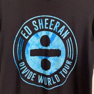 ED SHEEREN DIVIDE WORLD TOUR BAND TEE